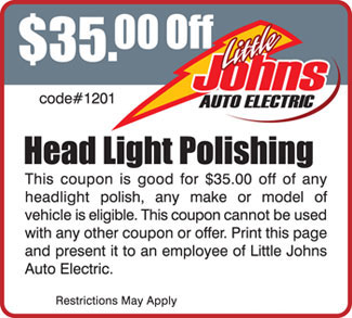 Head Light Polishing Coupon